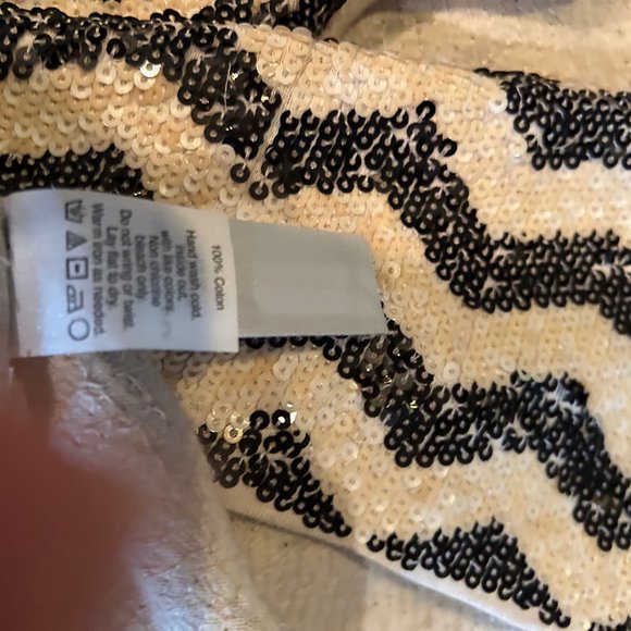 JCrew sequin striped mini dress - Picture 11 of 12